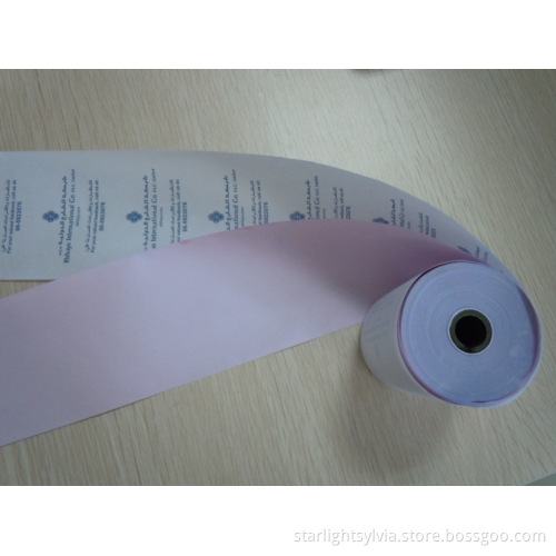 Pre Printed Carbon Less Paper Roll